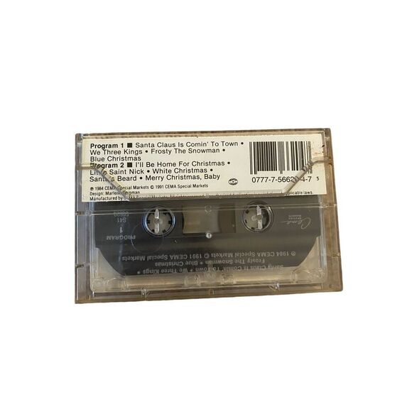 Merry Christmas From The Beach Boys Cassette Tape Music - Picture 2 of 4